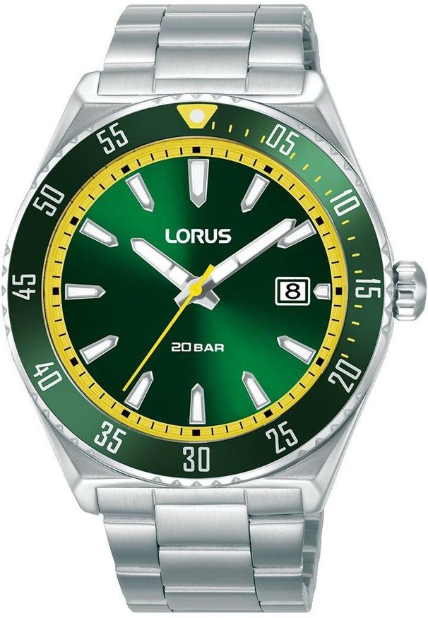 Zegarek Lorus Zegarek męski RS955DX9 wodoszczelny 200M
