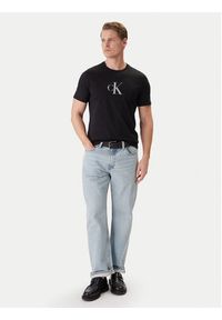 Calvin Klein T-Shirt LV04RF853G Czarny Regular Fit. Kolor: czarny. Materiał: bawełna #3