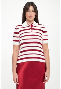 Sweter damski polo Carioca MM. Typ kołnierza: polo #2