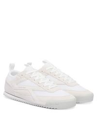Calvin Klein Sneakersy Low Pro Runner Mix Mat HM0HM02208 Biały. Kolor: biały. Materiał: zamsz, skóra #2