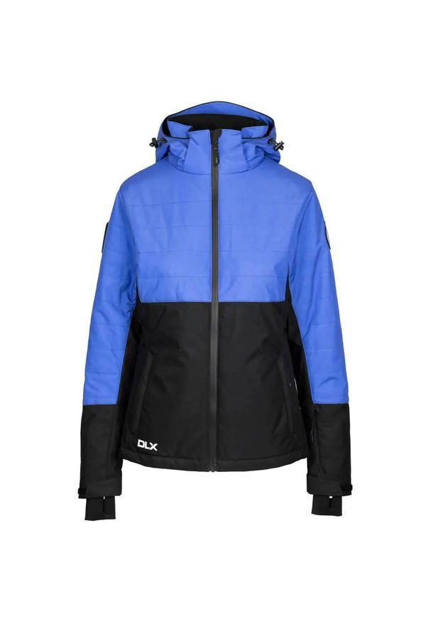 TRESPASS - Damska Kurtka Narciarska Jaclyn DLX. Kolor: wielokolorowy, niebieski, turkusowy, czarny. Sezon: zima. Sport: narciarstwo