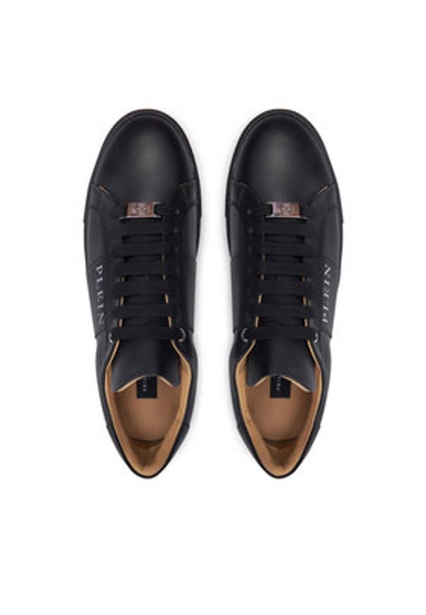 Philipp Plein - PHILIPP PLEIN Sneakersy AADS USC0657 PLE010N Czarny. Kolor: czarny. Materiał: skóra