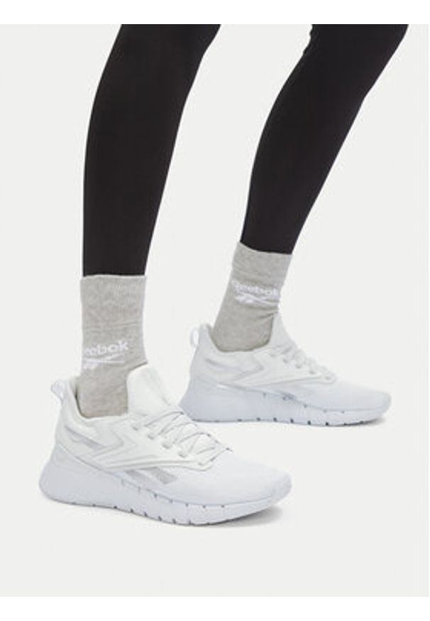 Reebok Buty na siłownię NANO GYM 100212649 Szary. Kolor: szary. Materiał: materiał. Sport: fitness