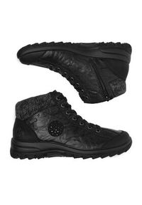Rieker Trzewiki CEO-L7110-01 Czarny. Kolor: czarny. Materiał: skóra #4