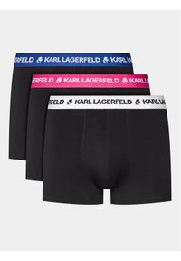 Karl Lagerfeld - KARL LAGERFELD Komplet 3 par bokserek 240M2108 Kolorowy. Materiał: bawełna. Wzór: kolorowy #1