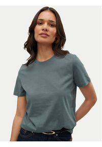 Vero Moda T-Shirt Paulina 10316991 Zielony Regular Fit. Kolor: zielony. Materiał: bawełna #4