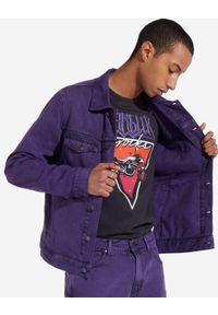 Wrangler - WRANGLER REGULAR JACKET PURPLE POP W443RJ202. Materiał: jeans #7