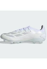 Adidas - Buty piłkarskie adidas Predator Pro Fg M IG7778 białe. Zapięcie: sznurówki. Kolor: biały. Materiał: syntetyk. Sport: piłka nożna #5