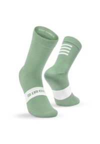 SIROKO - Skarpetki rowerowe Kolarstwo Siroko S1 Olive Sa Calobra. Kolor: zielony. Materiał: nylon. Sport: kolarstwo