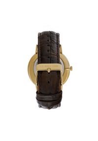 U.S. Polo Assn. Zegarek Dorian USP7279YG Brązowy. Kolor: brązowy. Materiał: skóra #3