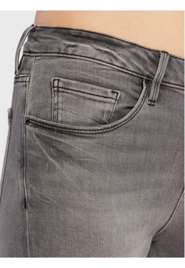 Guess Jeansy Annette W2YA99 D4PZ2 Szary Skinny Fit. Kolor: szary