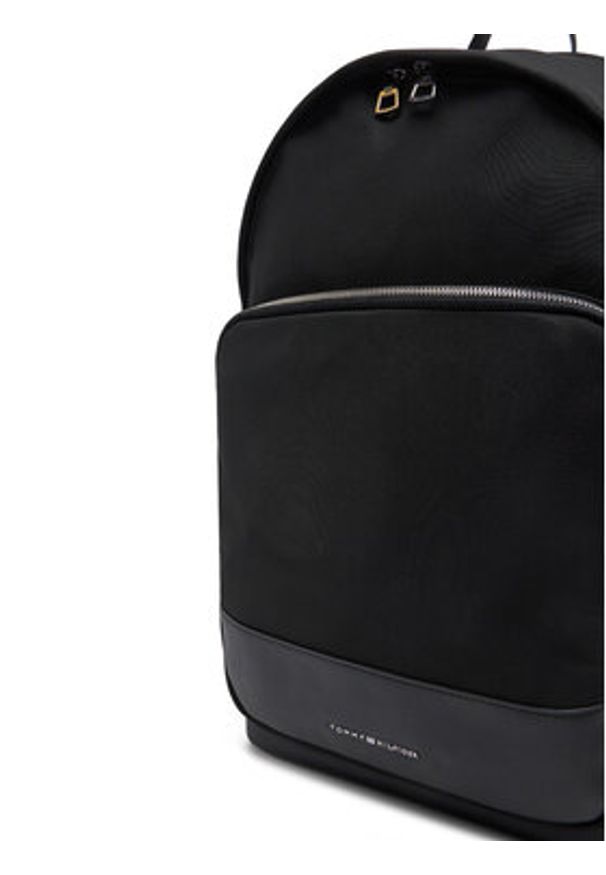 TOMMY HILFIGER - Tommy Hilfiger Plecak Th Business Nylon Backpack AM0AM13189 Czarny. Kolor: czarny. Materiał: materiał
