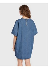 Wrangler Sukienka jeansowa Denim W9P1LLX8E 112320282 Niebieski Oversize. Kolor: niebieski. Materiał: bawełna. Typ sukienki: oversize #3