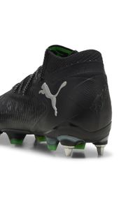 Puma - Buty piłkarskie FUTURE 8 ULTIMATE MxSG PUMA Black Cool Light Gray Fluo Green. Kolor: czarny, zielony, wielokolorowy. Sport: piłka nożna