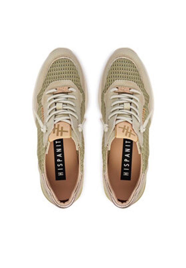 Hispanitas Sneakersy HV264712 C001 Zielony. Kolor: zielony. Materiał: materiał