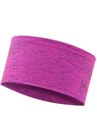 Opaska wielofunkcyjna z elementami odblaskowymi Buff Dryflx Headband. Kolor: różowy