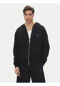 Hugo - HUGO Bluza Nadarasi 50539895 Czarny Regular Fit. Kolor: czarny. Materiał: bawełna