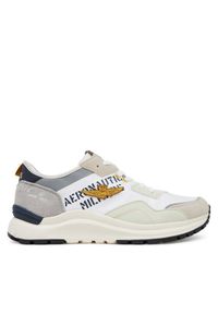 Aeronautica Militare Sneakersy 251SC286CT3543 Biały. Kolor: biały. Materiał: skóra, zamsz