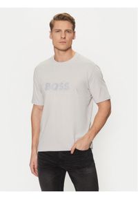 BOSS T-Shirt 50531271 Szary Regular Fit. Kolor: szary. Materiał: bawełna #1