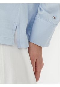 TOMMY HILFIGER - Tommy Hilfiger Koszula WW0WW45983 Błękitny Regular Fit. Kolor: niebieski. Materiał: bawełna, wiskoza #7