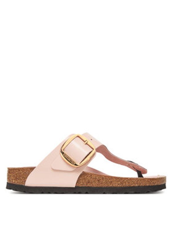 Birkenstock Japonki Gizeh Buckle He 1029484 Różowy. Kolor: różowy. Materiał: skóra