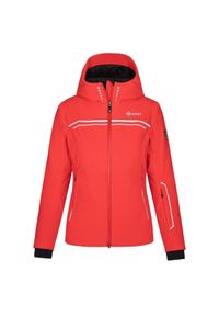 Damska kurtka narciarska Kilpi Cortini. Kolor: czerwony. Materiał: nylon. Sezon: zima. Sport: narciarstwo #1