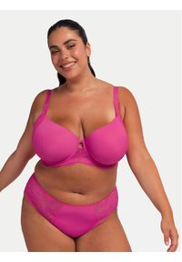 Dorina Biustonosz z fiszbiną Zayna FXTT0045LA163 Różowy. Kolor: różowy. Materiał: syntetyk #1