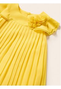 Mayoral Sukienka elegancka 1960 Żółty Regular Fit. Kolor: żółty. Materiał: syntetyk. Styl: elegancki #3