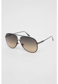 Tom Ford okulary przeciwsłoneczne męskie kolor czarny. Kolor: czarny #2