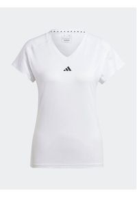 Adidas - adidas Koszulka techniczna Train Essentials HR7878 Biały Slim Fit. Kolor: biały. Materiał: syntetyk #2
