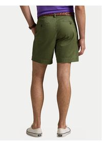 Polo Ralph Lauren Szorty materiałowe 710799213001 Zielony Regular Fit. Kolor: zielony. Materiał: bawełna #5
