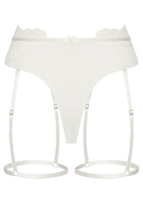 Hunkemöller Stringi 302384 Écru. Materiał: syntetyk