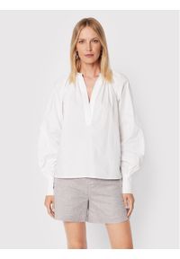 Custommade Bluzka Dasha 999369242 Biały Relaxed Fit. Kolor: biały. Materiał: bawełna #1