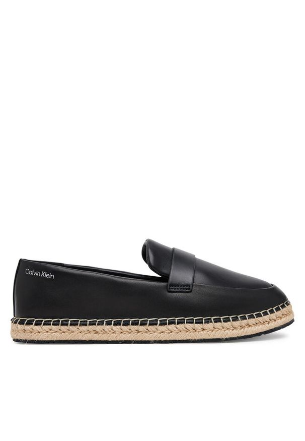 Espadryle Calvin Klein. Kolor: czarny
