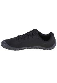 Buty do chodzenia męskie Merrell Vapor Glove. Kolor: czarny. Materiał: guma, skóra, tkanina, zamsz, materiał, syntetyk. Sport: turystyka piesza