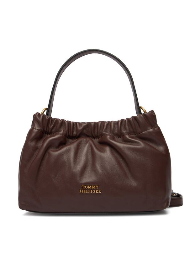 TOMMY HILFIGER - Torebka Tommy Hilfiger. Kolor: brązowy