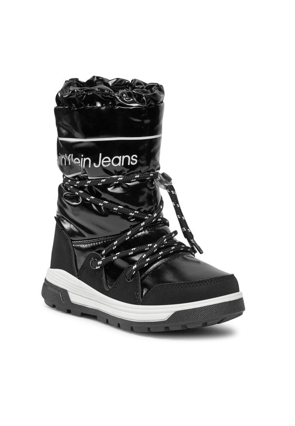 Śniegowce Calvin Klein Jeans V3A6-80713-1486 M Black 999. Kolor: czarny
