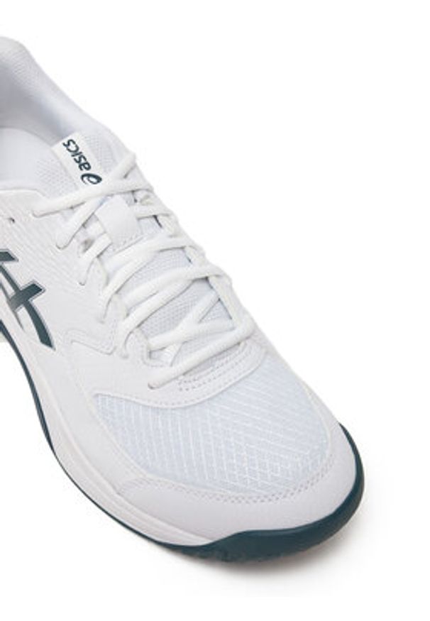 Asics Buty do tenisa Gel-Dedicate 8 1041A408 Biały. Kolor: biały. Materiał: skóra. Sport: tenis