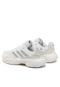 Adidas - adidas Buty do tenisa Courtjam Control 3 Clay JS2894 Biały. Kolor: biały. Materiał: materiał. Sport: tenis