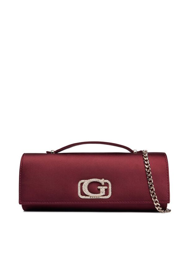 Guess Torebka Zalina Mini HWSE93 50720 Bordowy. Kolor: czerwony