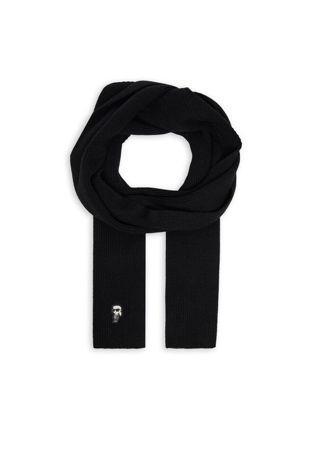 Karl Lagerfeld - Szalik KARL LAGERFELD. Kolor: czarny