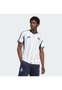Adidas - Koszula Real Madryt US Pack. Kolor: biały, wielokolorowy, niebieski