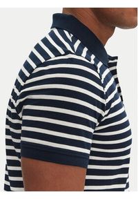 Tommy Jeans Polo DM0DM20676 Granatowy Slim Fit. Typ kołnierza: polo. Kolor: niebieski. Materiał: bawełna #3
