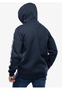 Bluza z kapturem męska Carhartt Sleeve Logo Hooded Sweatshirt. Typ kołnierza: kaptur. Kolor: niebieski #2