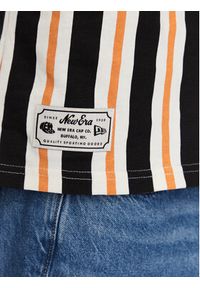 New Era T-Shirt Stripe Medium 60332240 Kolorowy Oversize. Materiał: bawełna. Wzór: kolorowy