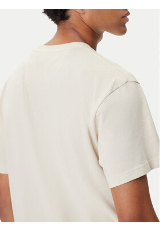 BOSS T-Shirt GRX Zone 50552184 Beżowy Relaxed Fit. Kolor: beżowy. Materiał: bawełna