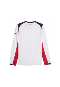 Puma - Męska koszulka wyjazdowa z długim rękawem AC Milan 25/26 PUMA. Kolor: biały, czerwony, wielokolorowy. Długość rękawa: długi rękaw. Długość: długie