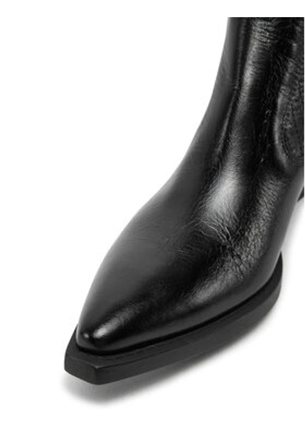 Pinko - PINKO Kowbojki Tex 14 SD0345P083 Czarny. Kolor: czarny. Materiał: skóra