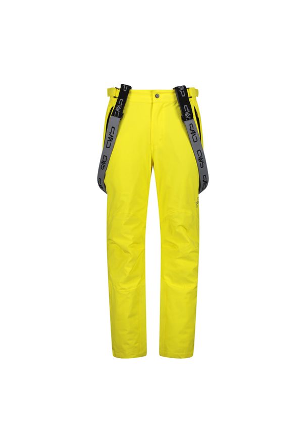 Spodnie męskie narciarskie CMP 3W17397N. Kolor: wielokolorowy, żółty, czarny, pomarańczowy, biały. Sezon: zima. Sport: narciarstwo