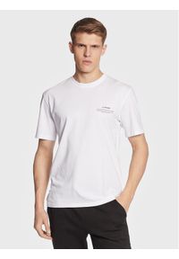 Jack & Jones - Jack&Jones T-Shirt Felix 12224600 Biały Regular Fit. Kolor: biały. Materiał: bawełna #1